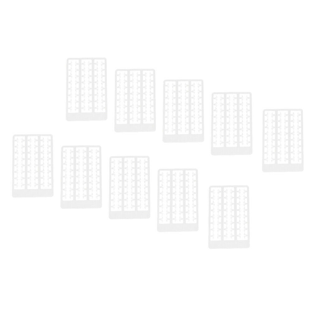 20 X Clear Boilie Stops Bait Stopper Hair Rig Extender Carp Fishing Tool