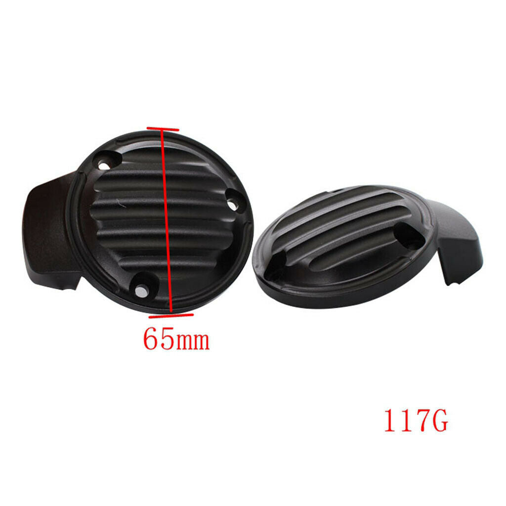 2x Throttle Covers for   T120 Bobber Thruxton 1200 R Black
