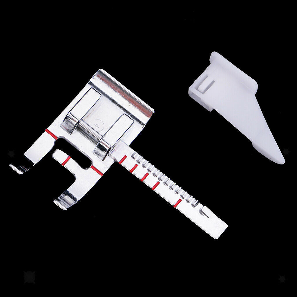 Tape Measure With Ruler Presser Foot Feet Accessory For Home Sewing machine