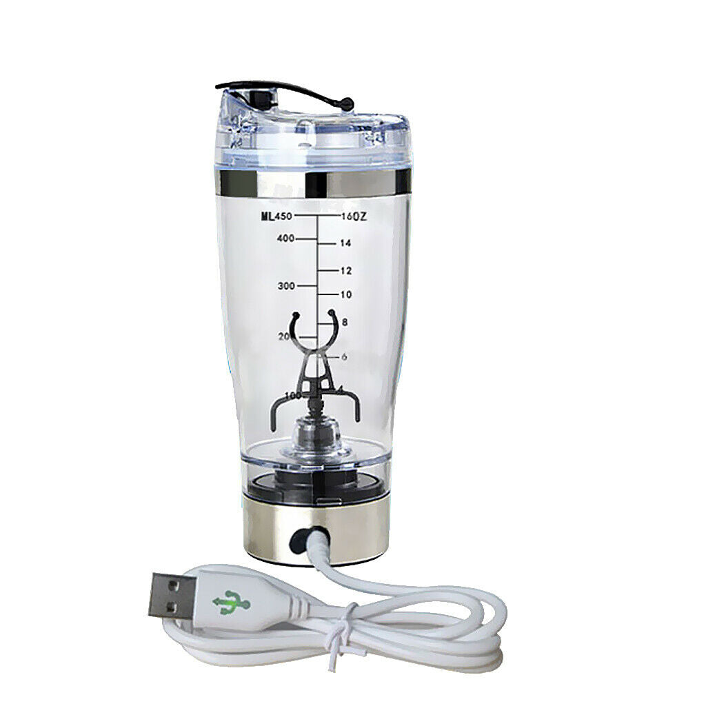 450ml Auto/Electric Mixer Mixing Cup Bottle Shaker Tea Milk Coffee Drink