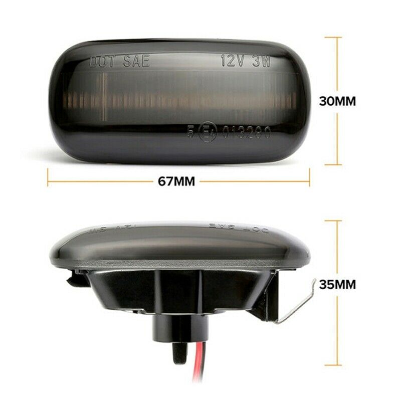 Car LED Side Marker Fender Turn Signal Light Dynamic Lamp Fit for-Audi A3/S3/AA3
