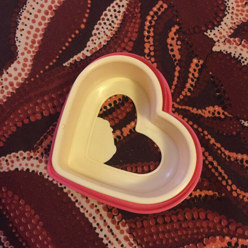 Cute Heart Shape Sandwich Cutter Bread Mold Toast Maker Cake Cookie Cutt.l8