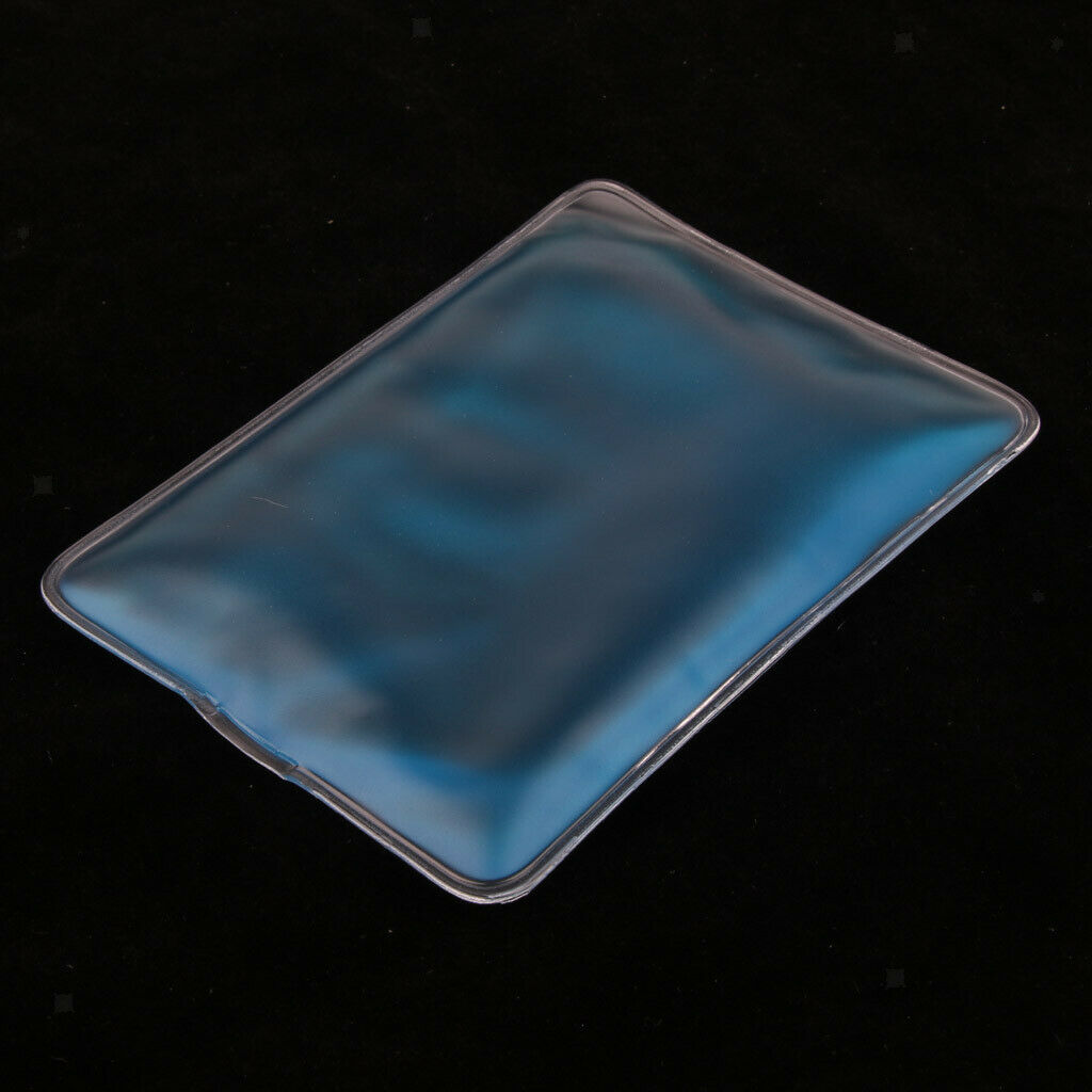 Square Reusable Gel Ice Pack Hot Cold Bag for Therapy Pain Relief Tools Blue