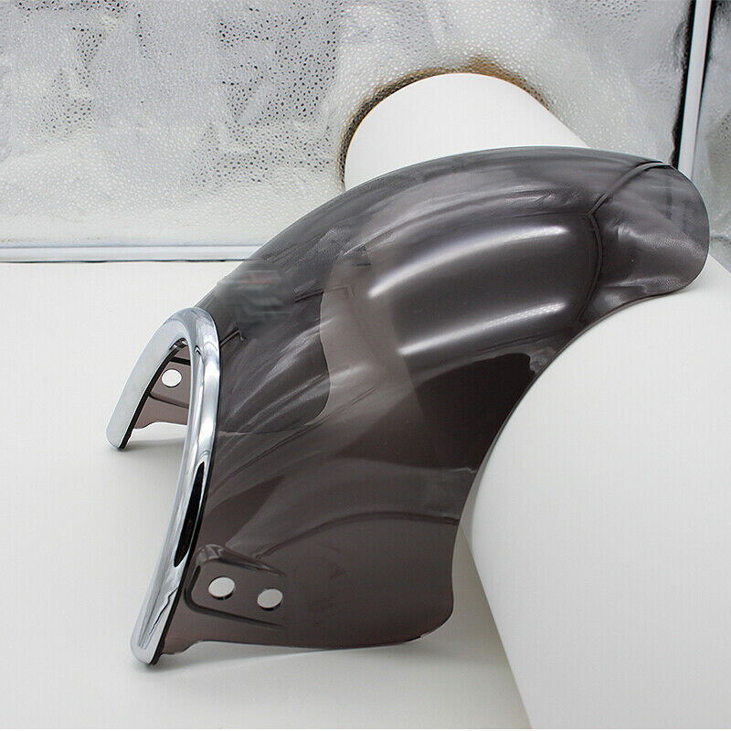 Retro Round 5" 7" Headlight Motorcycle Front Windshield Block Airflow Protective