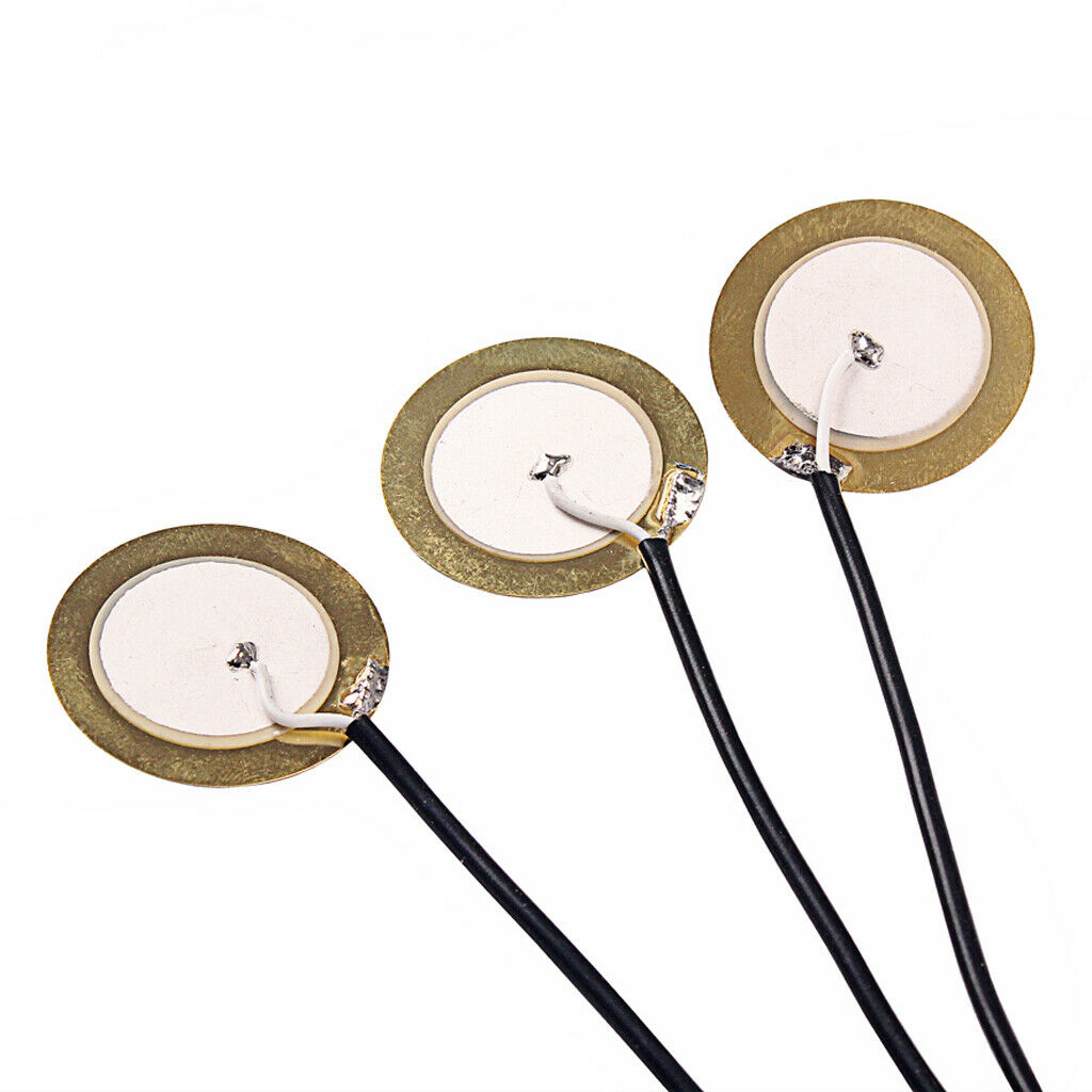 1pc Guitar Piezo Pickup 3 Transducer 27mm for Guitar Ukulele Mandolin Banjo