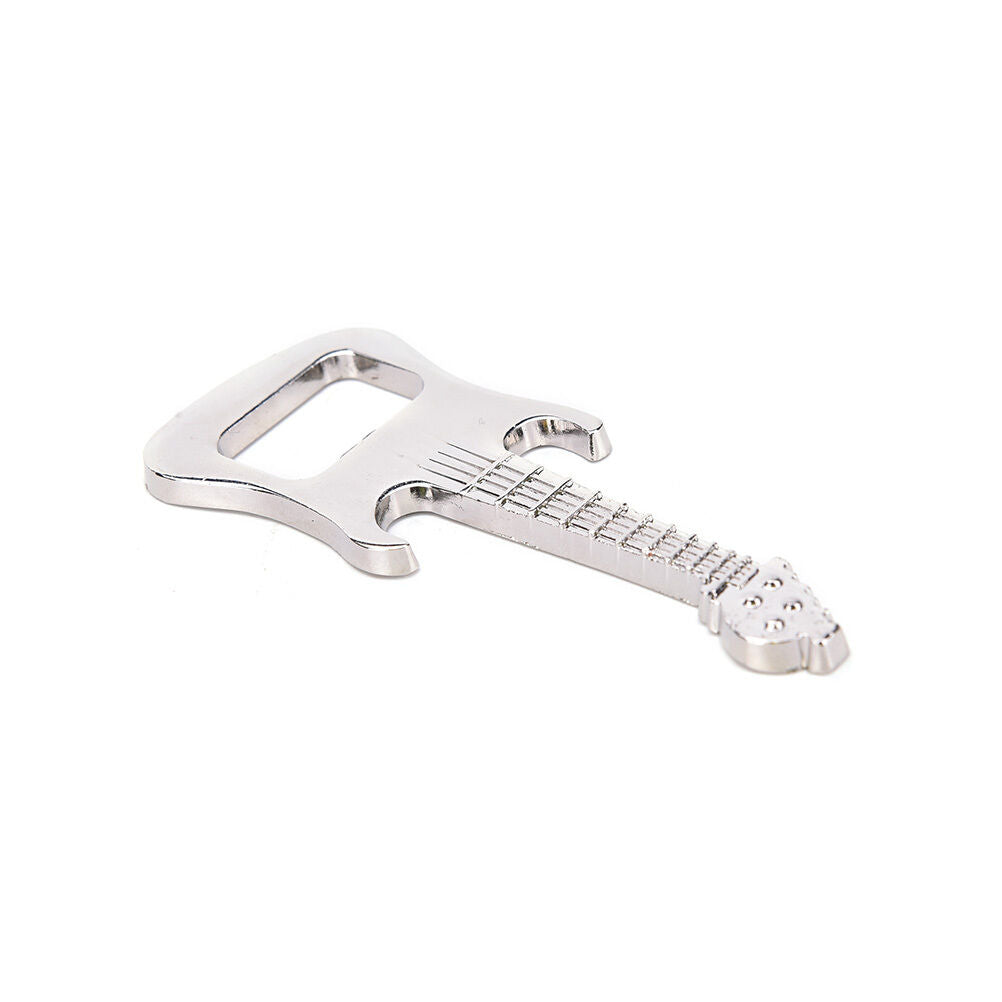 Adorable Bottle Opener Guitar Keyring Metal Kitchen Bar Beer Novelty Tool DD