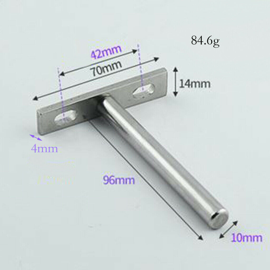10Pcs Wall Shelf Bracket Heavy Duty Supporter T Shaped Angle Bracket 4inch