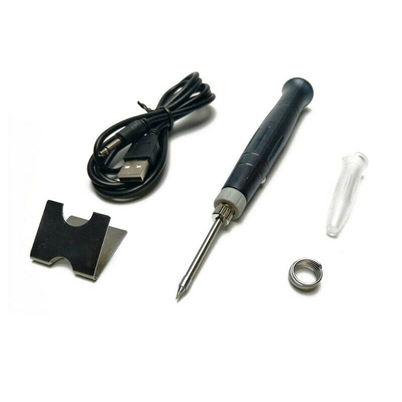 Portable USB 5V 8W SOLDE IRON PEN KIT with Led Indicator in Retail Package A8SS6
