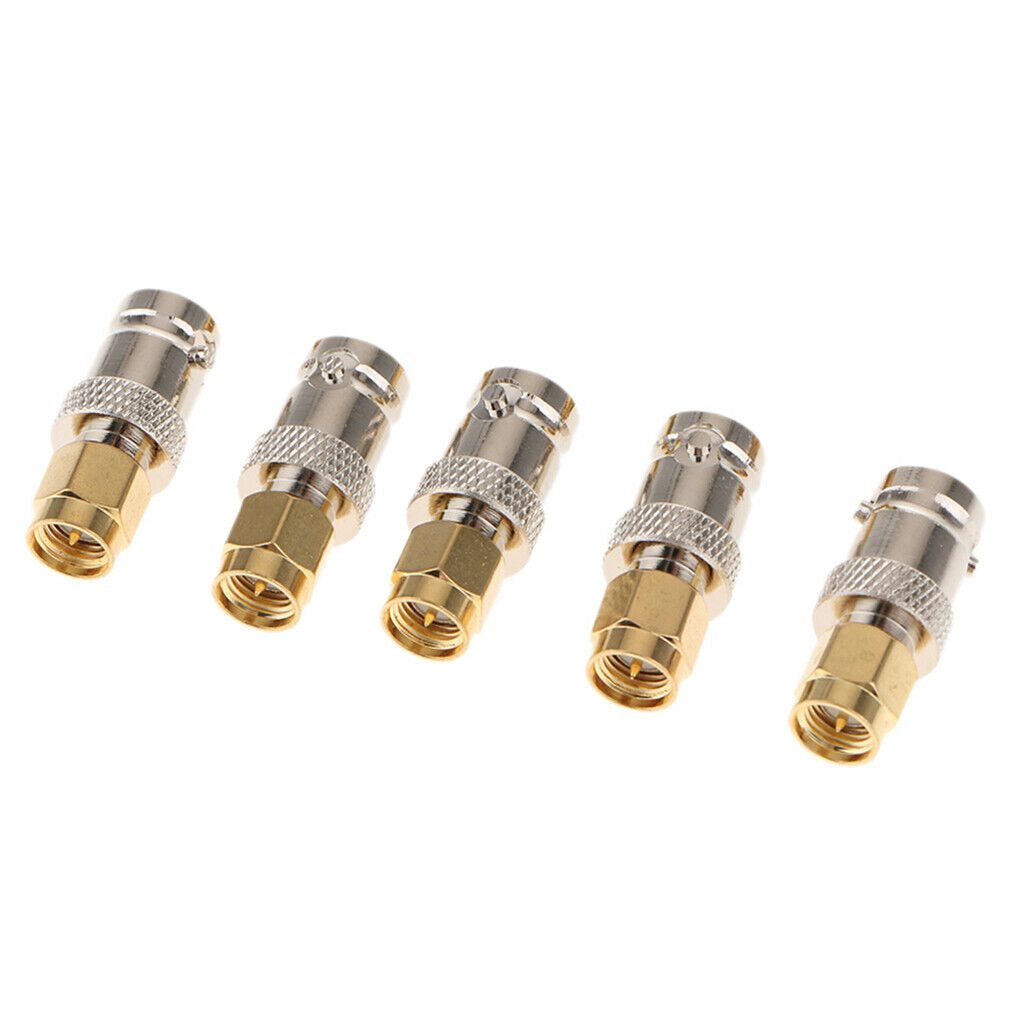 5pieces sma male to bnc female sma to bnc-jk rf
