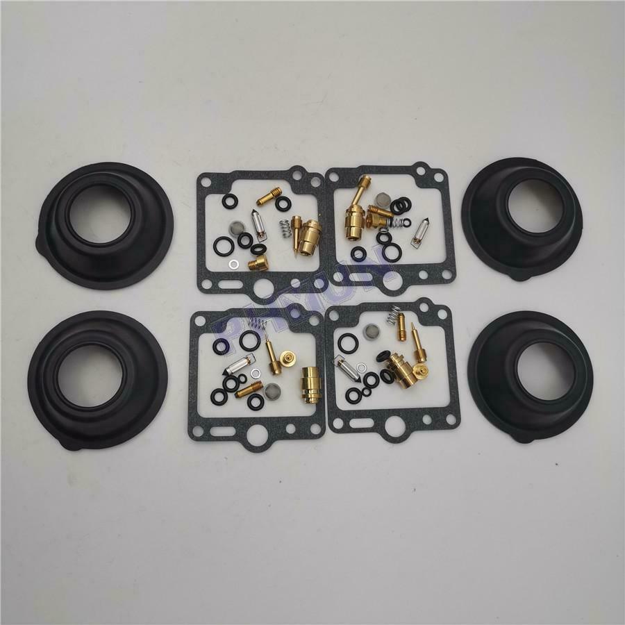 Carburetor Repair Kit + Diaphragm Vacuum For YAMAHA XJ700X/XS/XSC/XN/XNC 1985-86