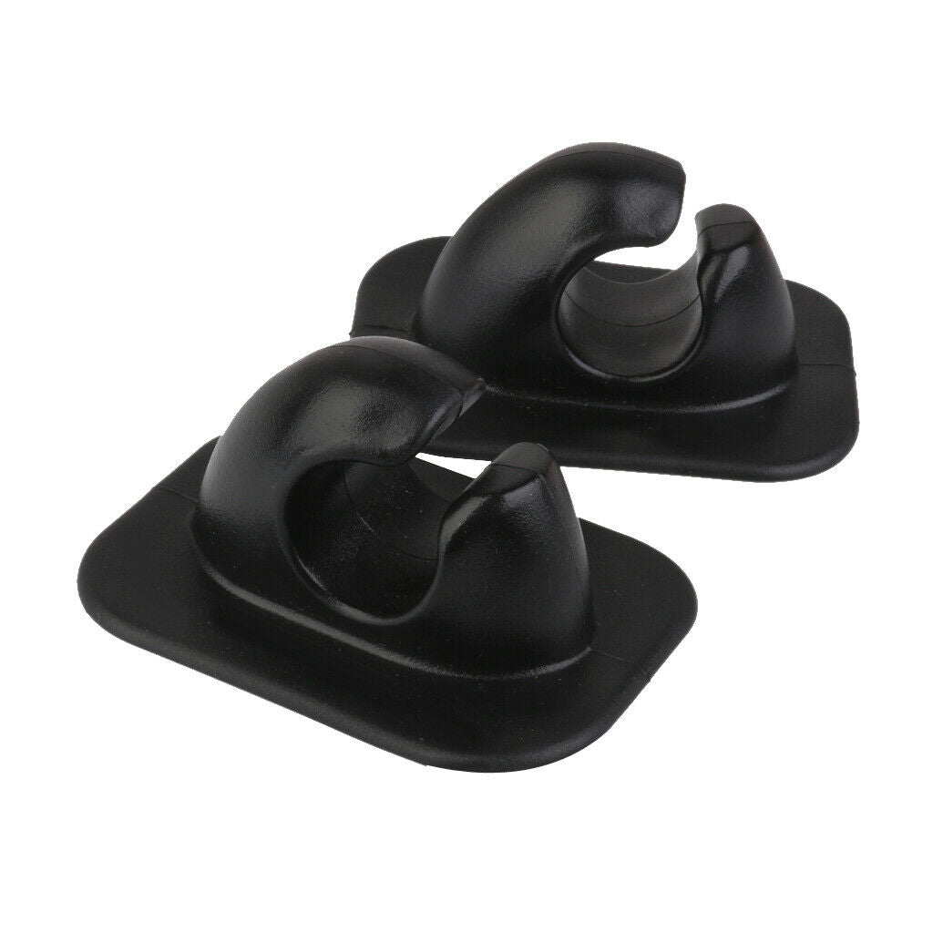 2Pcs PVC Paddle Hooks Holder For Fishing Boat