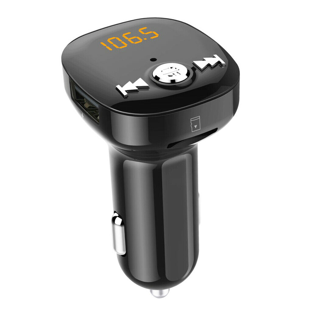 Car Bluetooth TF U Disk Cell Phone MP3 FM Transmitter Handfree Calling Nav