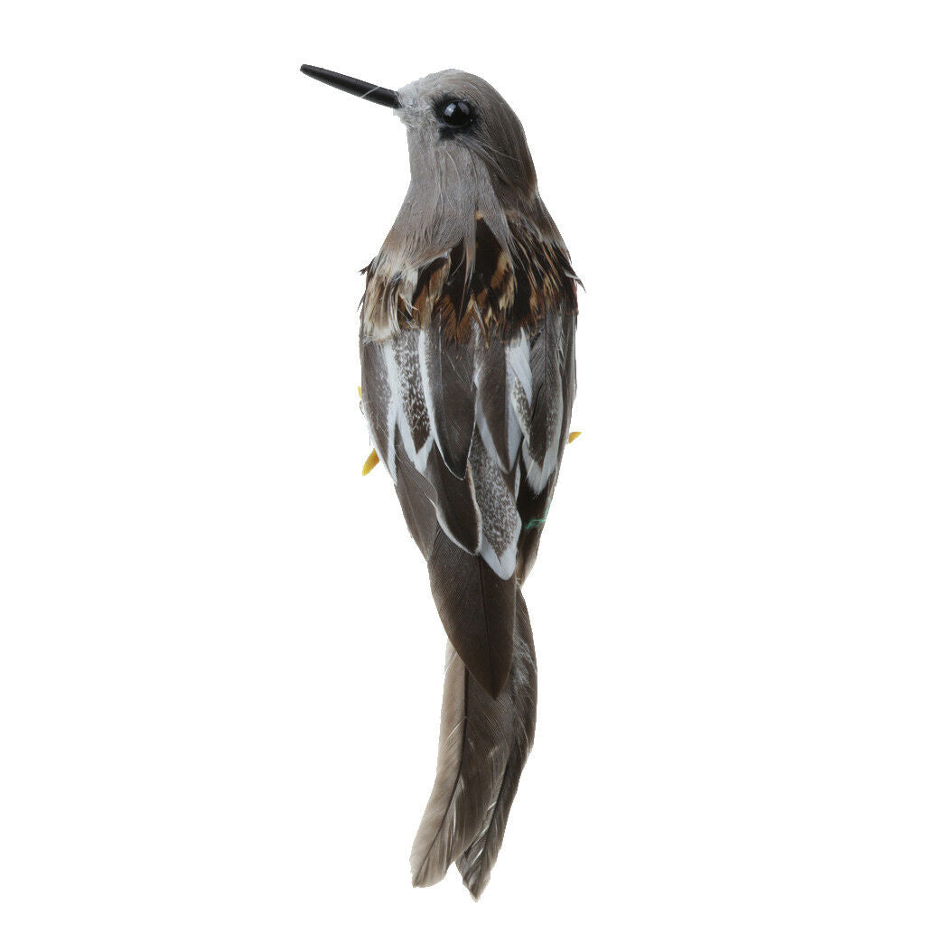 Handcraft Bird Feathered Bird Garden Home   Tree Decor Lifelike 12cm #6