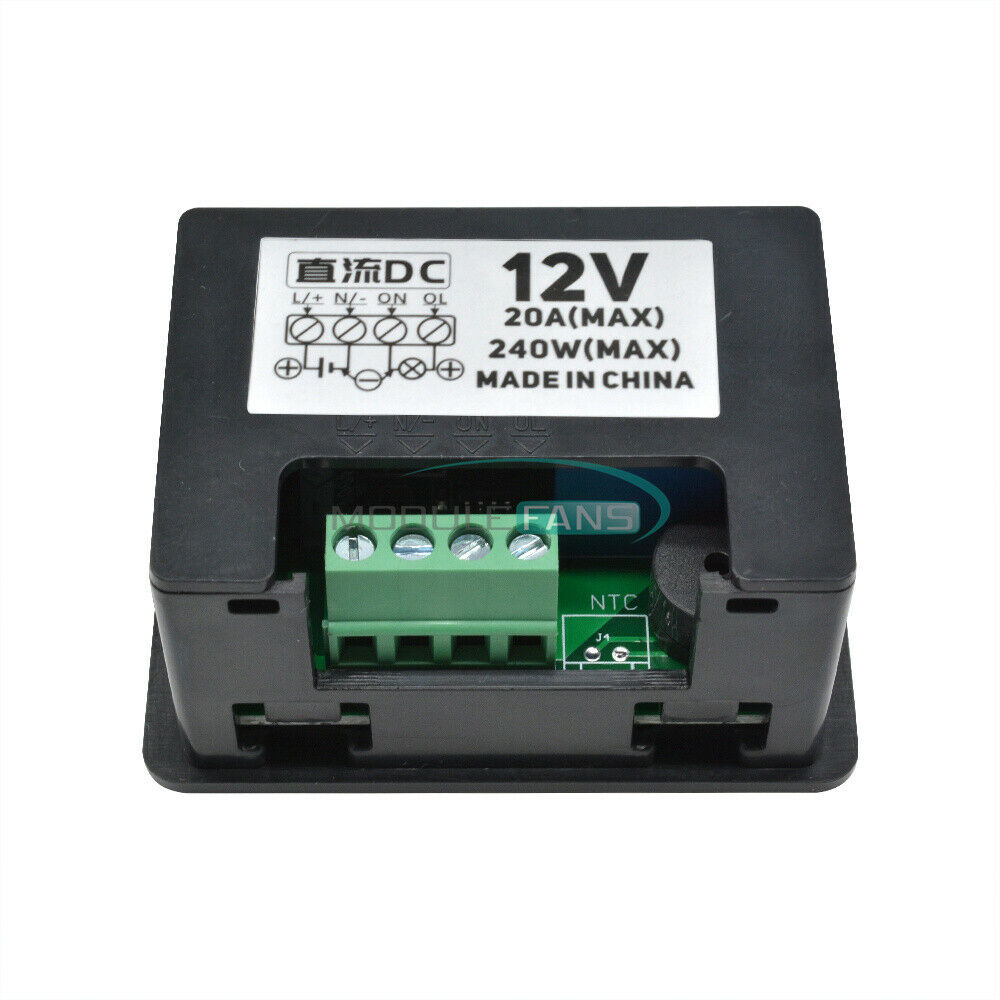 Digital 12V Timer Delay Relay Timing Controller Intelligent Microcomputer Module