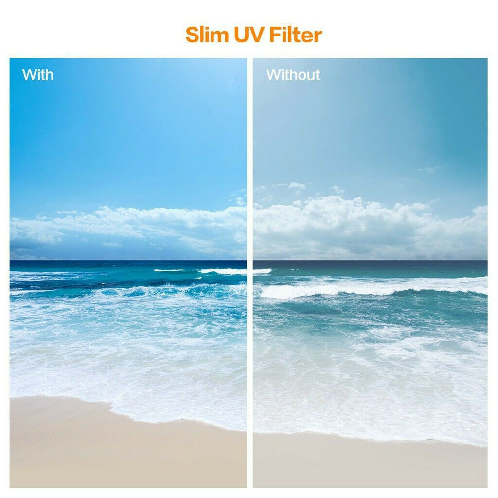 58mm+62mm UV+CPL+FLD 6 in 1 Lens Filter Set for DSLR Digital SLR Cameras