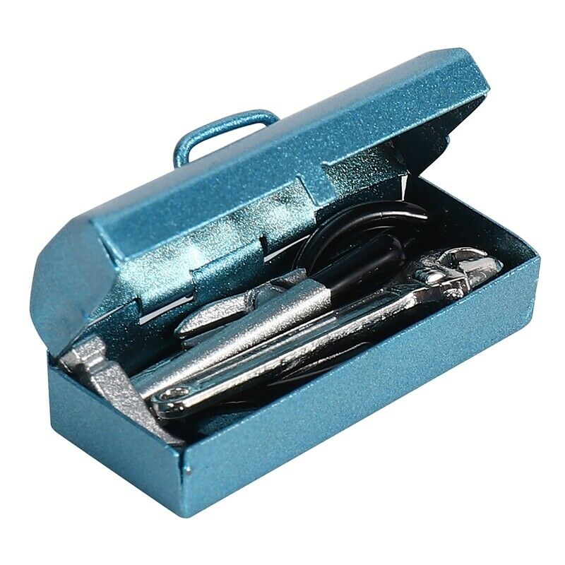 Rc Cler 1:10 Accessories Mini Hammer Wrench Tools Box For Traxxas -4 Tamiya CcN4