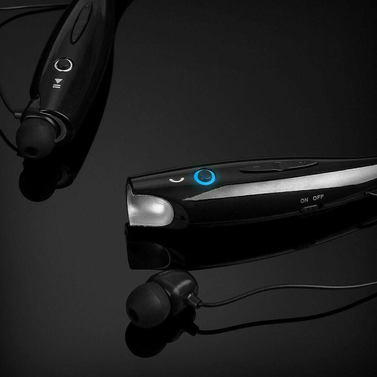 Neckband Stereo Wireless Bluetooth Headphone Headset Mic Earphones Earbuds Sport