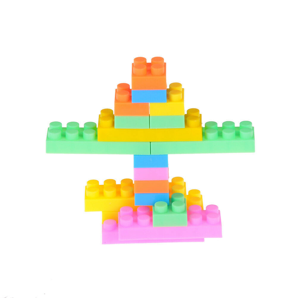 144Pcs Colourful Building Bricks Children Educational Puzzle Toys Gift、md.l8