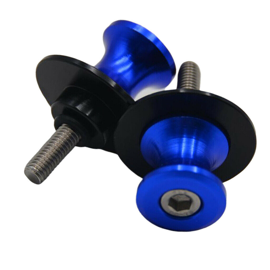 M6 6mm CNC Aluminum Swingarm Swing Arm Spools Sliders Stand Screws Universal
