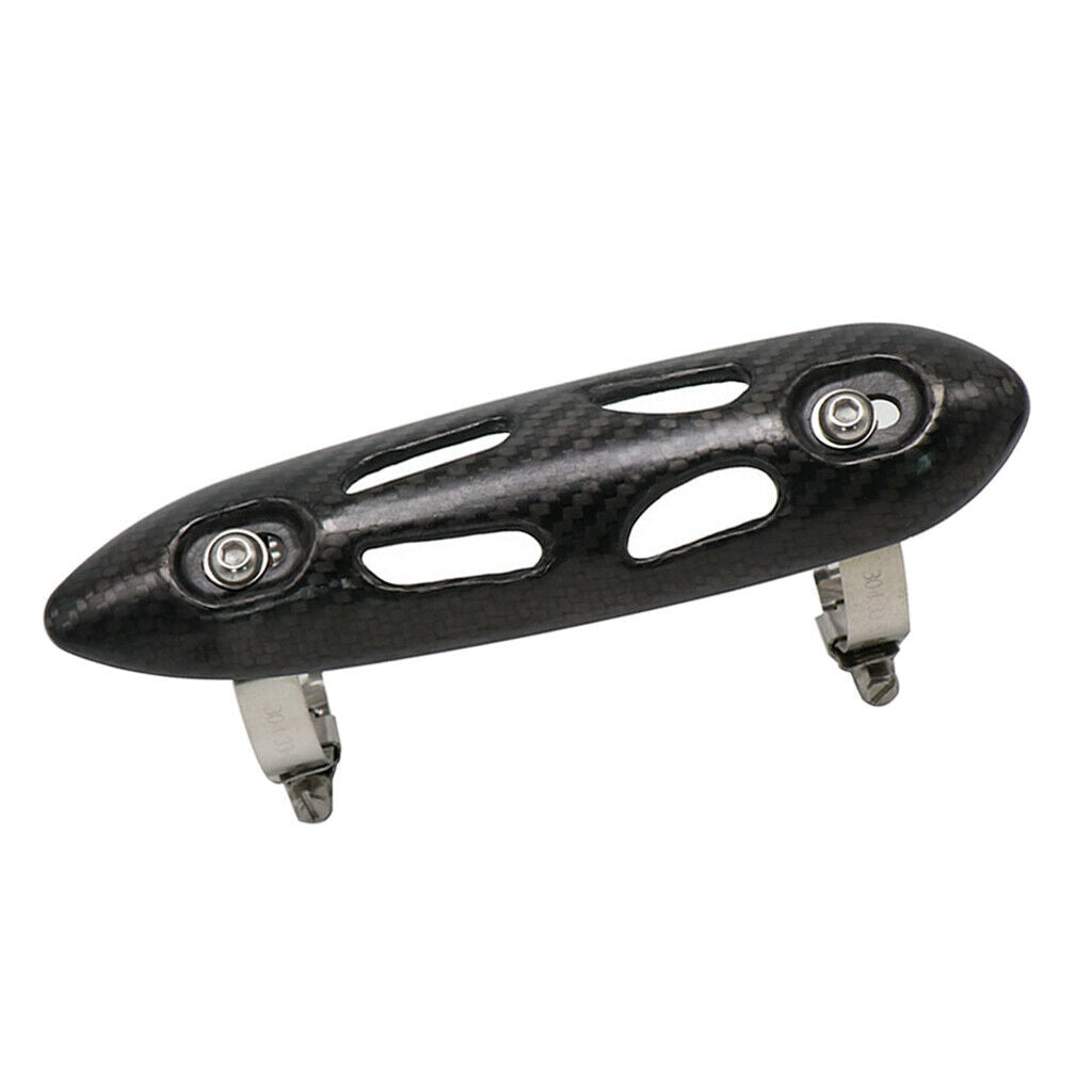 Motorcycle Exhaust Muffler Silencer Pipe Cover Heat Shield Protector for 33-57mm