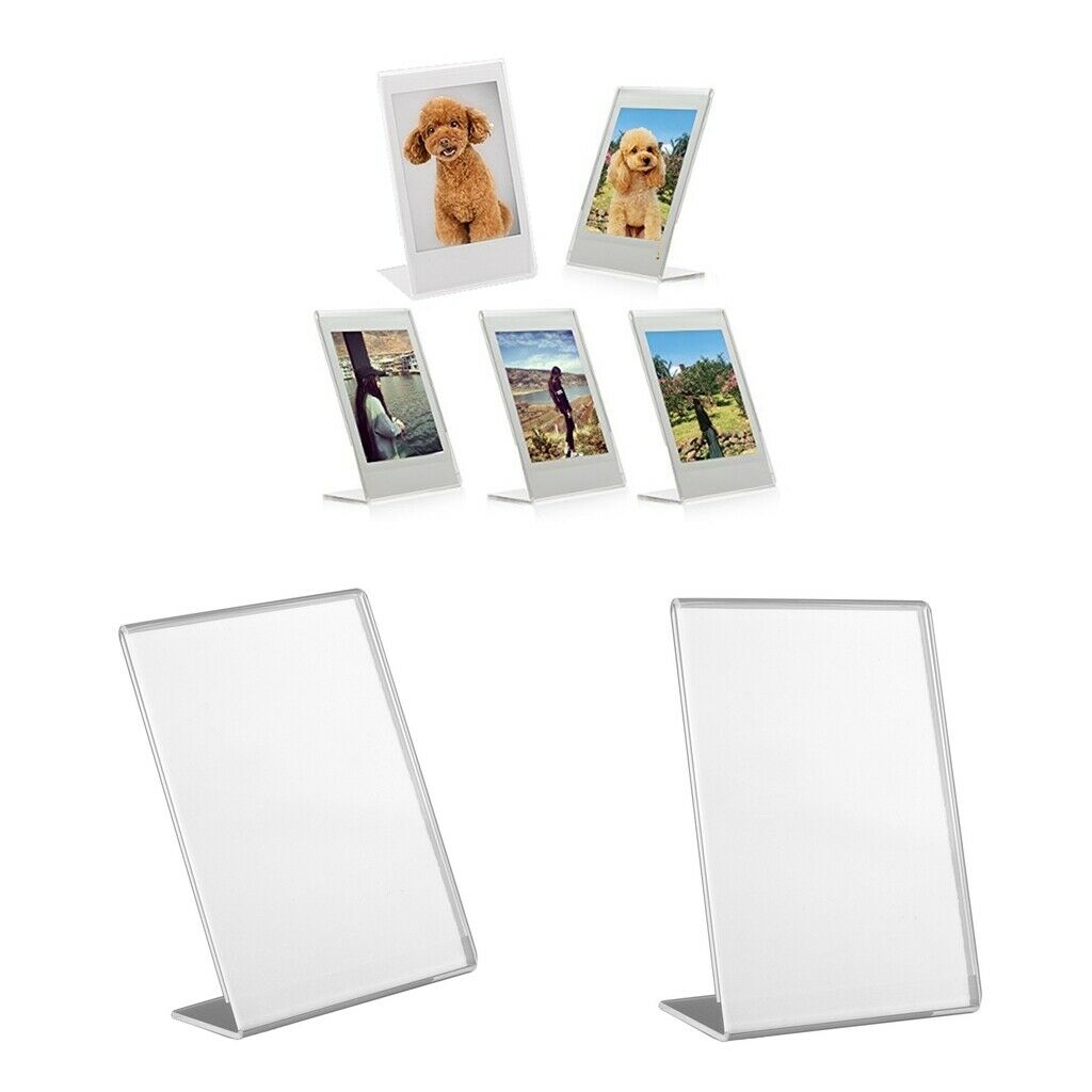 2Pcs Acrylic Photo Frame For Mini   9 8 90 7s Film Paper 3" Photo