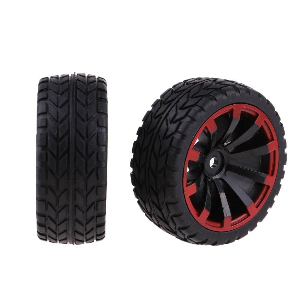 4pcs RC Car On-Road Wheel Rim Tyre for 1:10 HSP HPI Redcat RC Drift Car