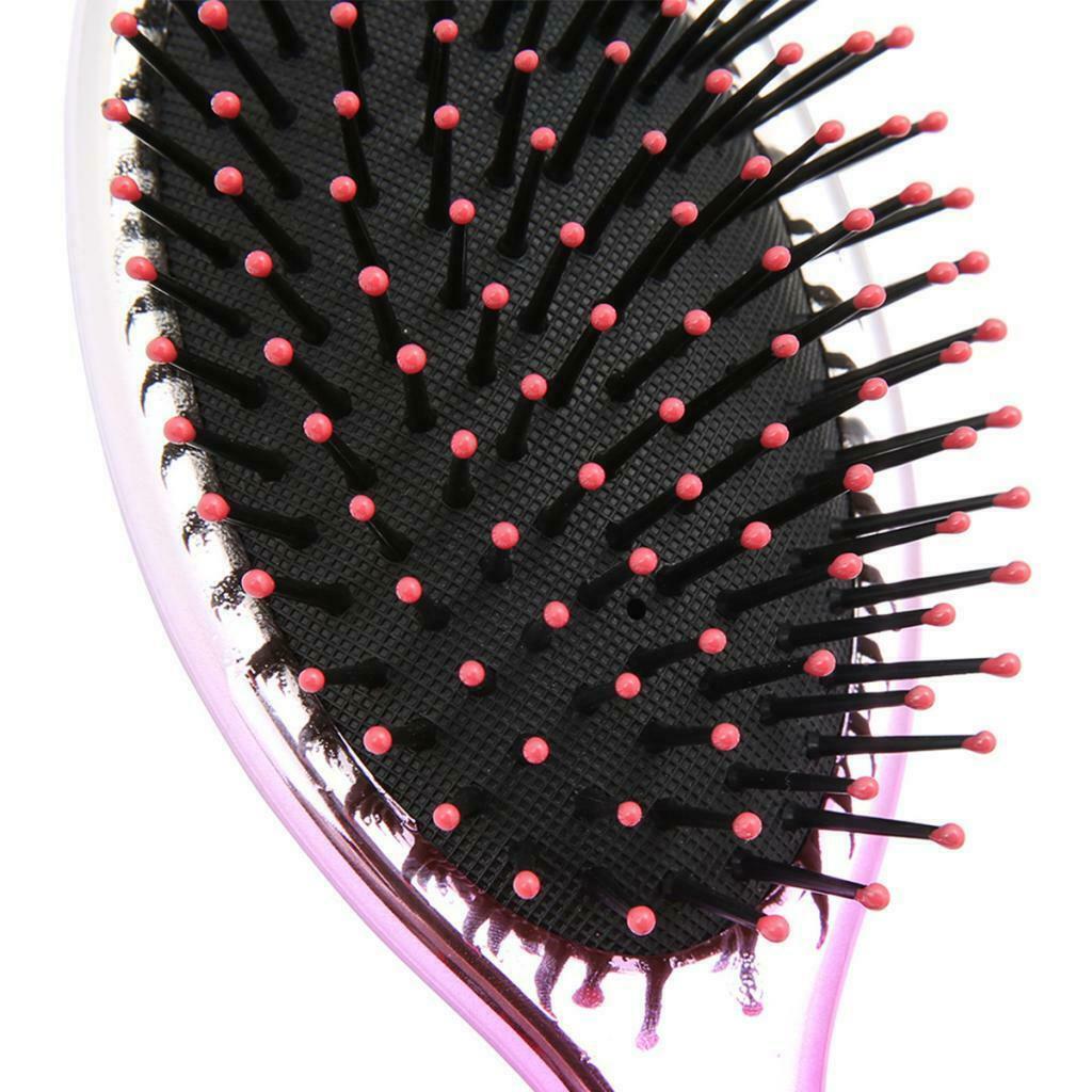 Soft Cushioned Hairbrush Gradient Color for Adding Hair Shine Blue