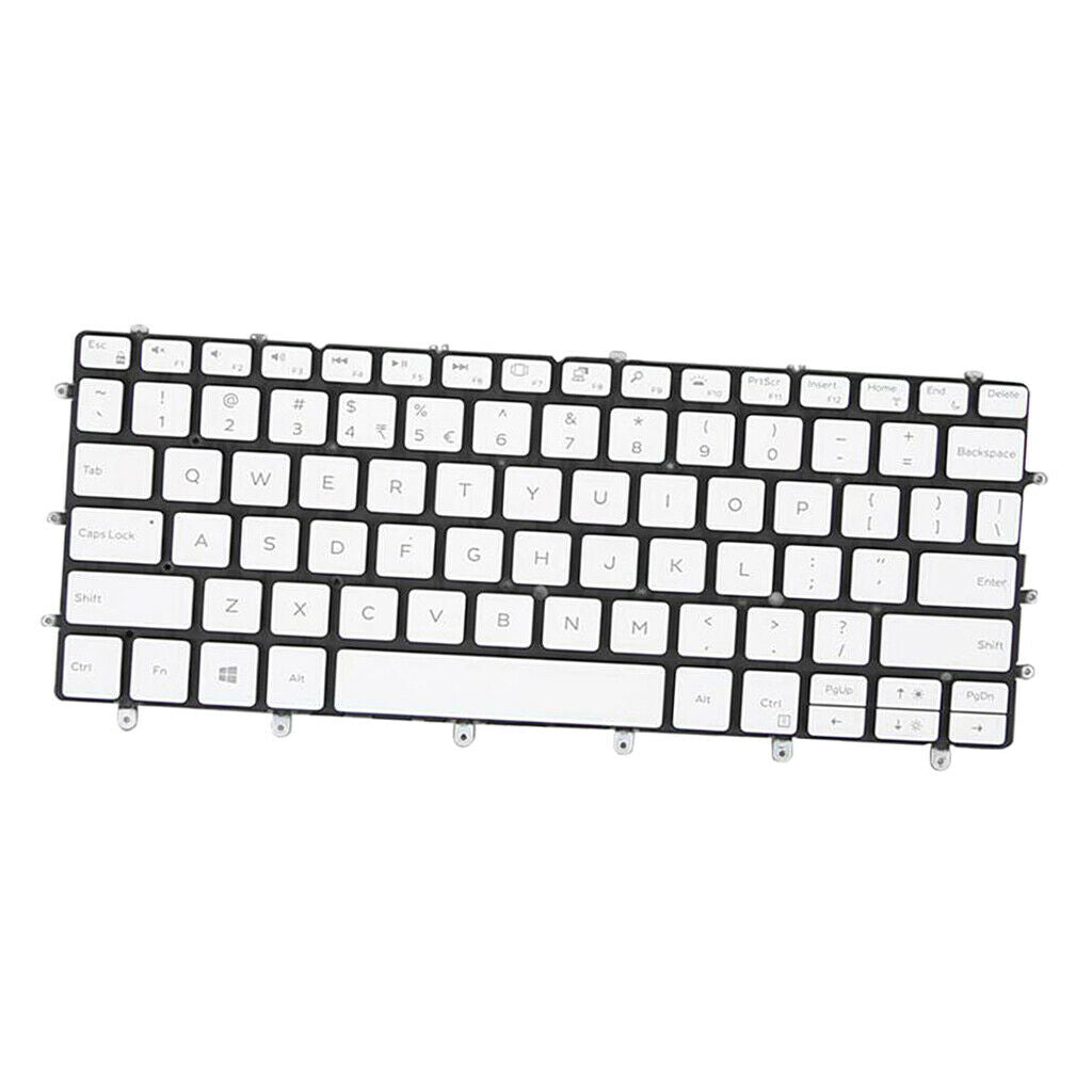 Laptop US Backlit Keyboard Replacement for Dell XPS 13 9370 0K2NCP 13.3''