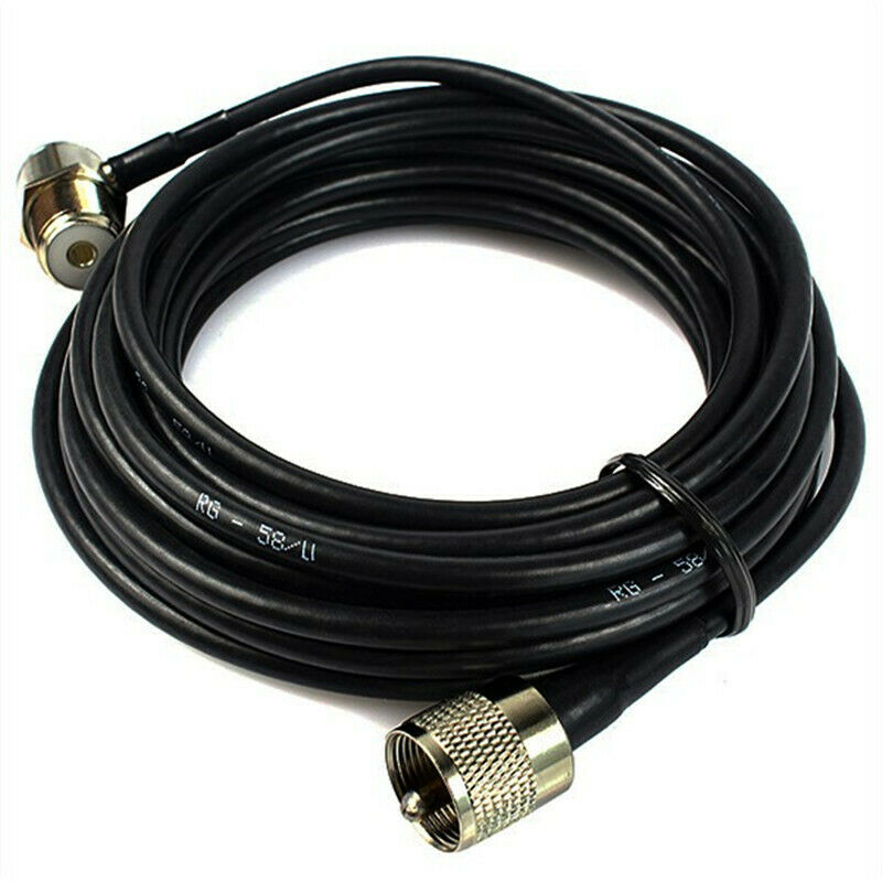 5M Coaxial Extend Cable for Radio Yaesu FT1907R-1807 R-FT350R HF Transceiver