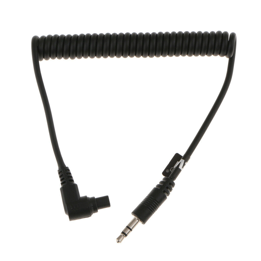 3.5mm to RS 80N3 C3 Remote Shutter Release Cable for 5D3 5D2 7D 50D 40D