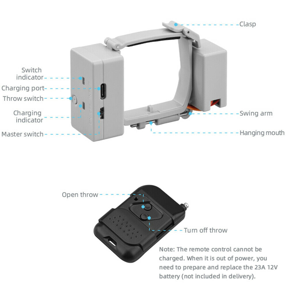 Mini 2 Airdrop Drone Payload Transport Release Device For DJI Mavic Mini1/Mini2