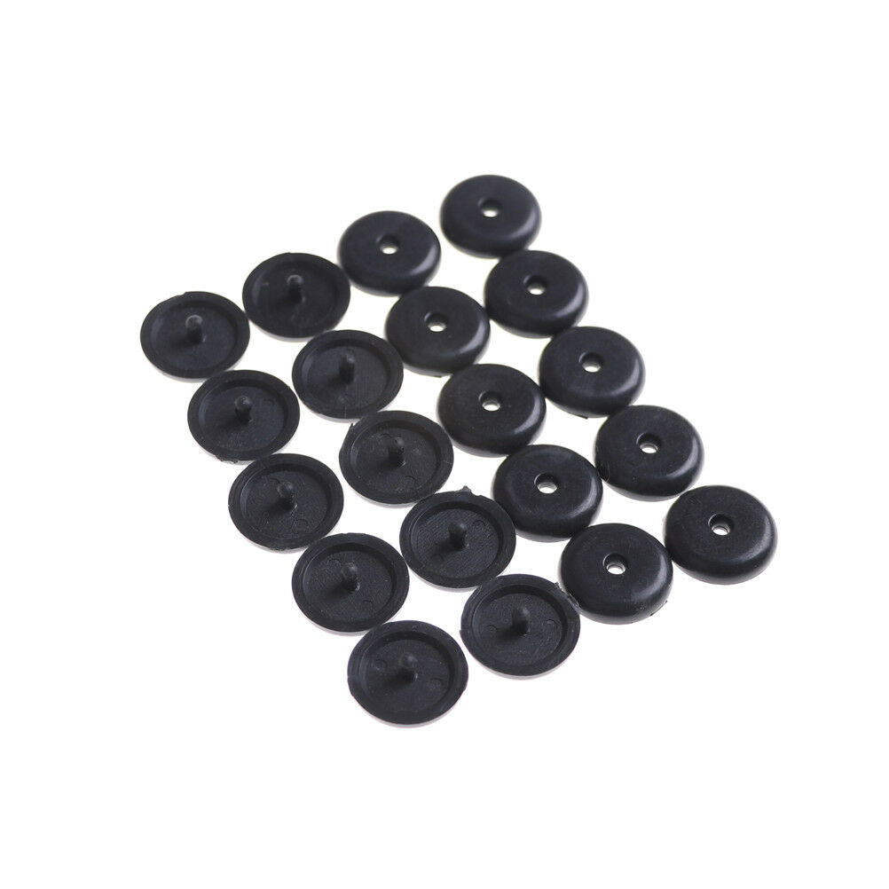 10×Universal Clip Seat Belt Stopper Buckle Button Fastener Safety Blac.l8