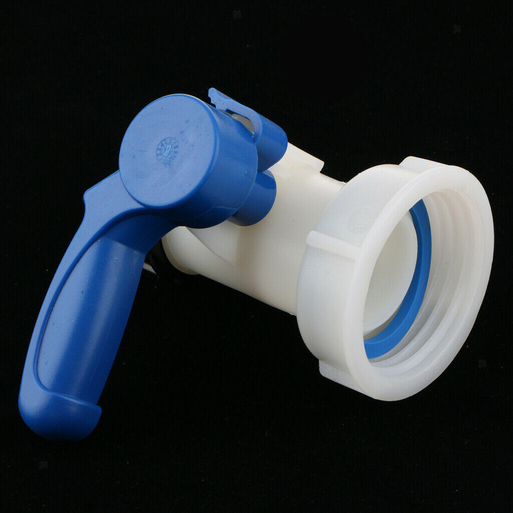 2x 1000L IBC Tank Butterfly Valve Tap Water Adapter 75mm