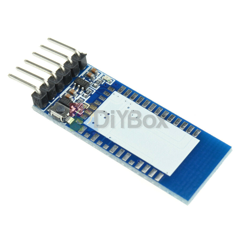 5PCS HC-05 06 Bluetooth Serial Transceiver Module Base Board Enable Clear Button