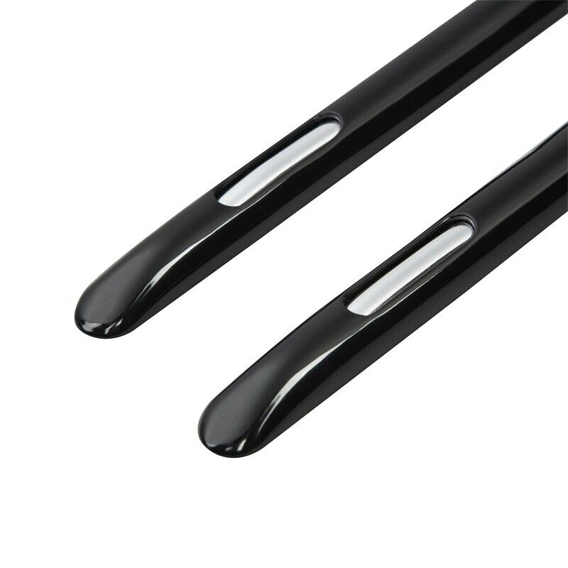 4X 18cm Black Car Door Edge Scratch Anti-collision Protector Strip Universal Fit