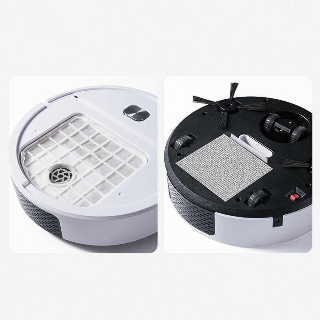 3 in 1 Robot Vacuum Cleaner USB Charging Smart Dust Catcher, Edge Clean New