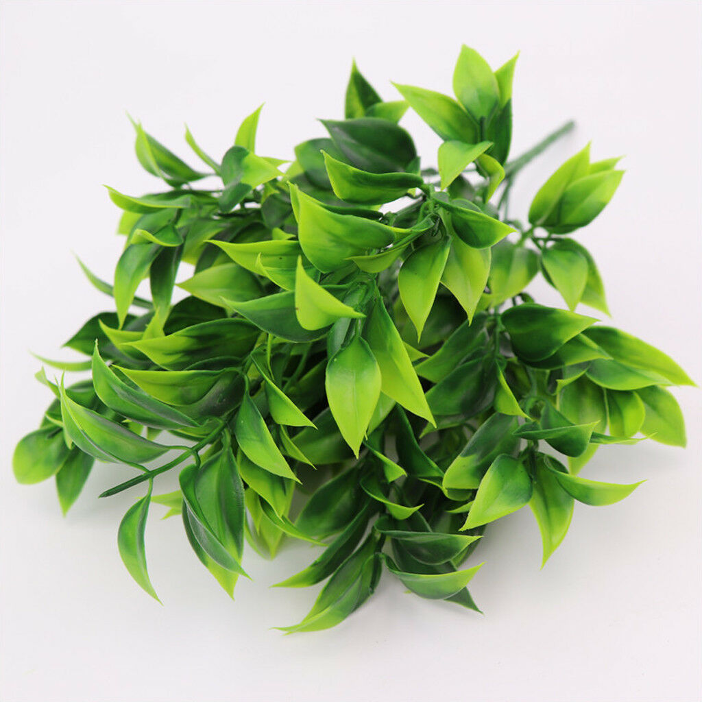 Artificial Plant Green Bush Shrub Grass Vine Plants Decor Home