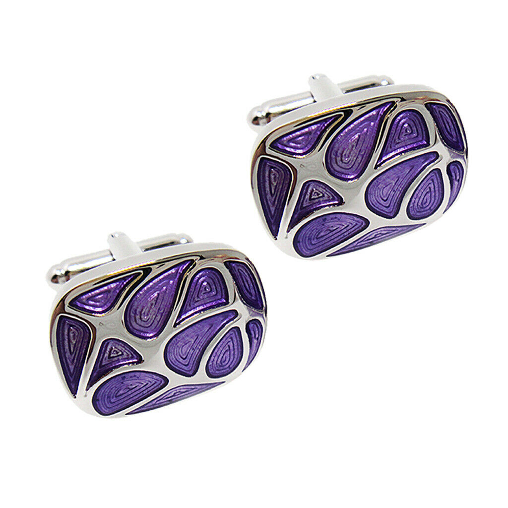 Mens Brass Wedding Party Shirt Cufflinks Fingerprint Novelty Cuff Links Gift
