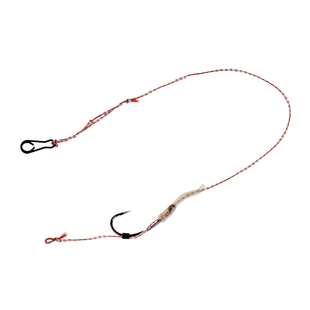 Hair Rigs Braid Carp Fishing Rig 6#/8#/10#/12# Carp Fishing Hook Tackle 6#
