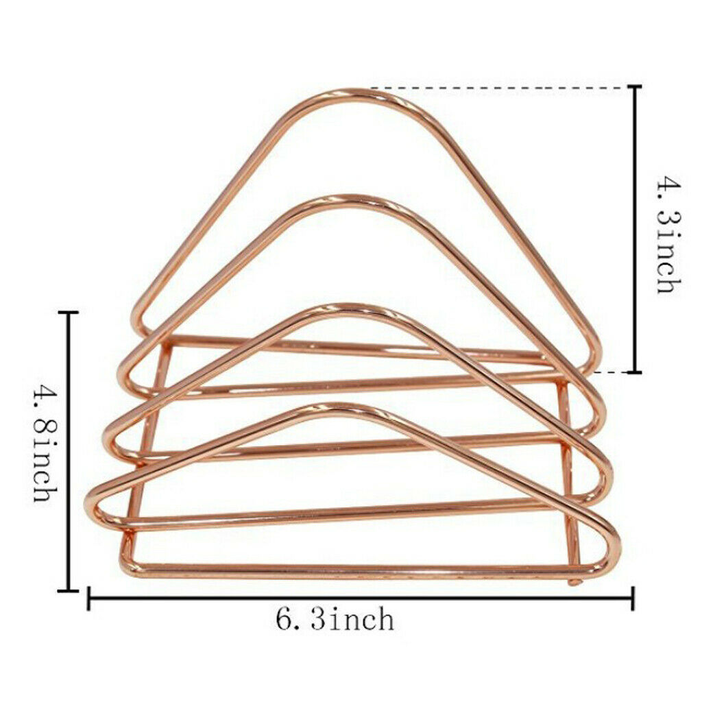 Golden Plated Magazine Newspaper Holder Basket - Magazine Rack - Desk or Table