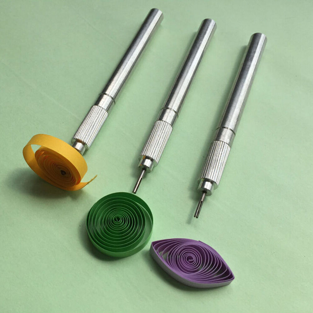 Metal Slotted Quilling Paper Tool Paper Origami Paper Quilling Rolling Pe.l8