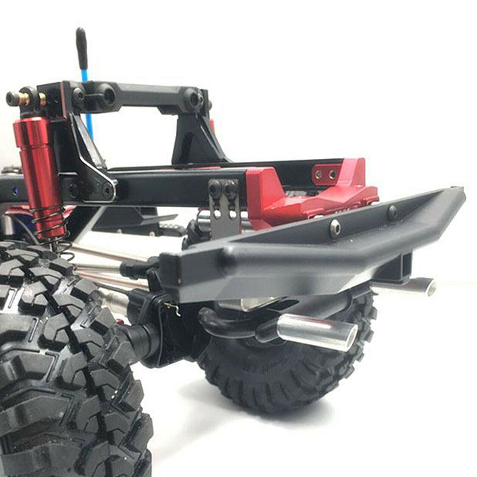 Metal Exhaust Pipe Kit Fit For Axial SCX10 90046 -4 1/10 RC Crawler Car