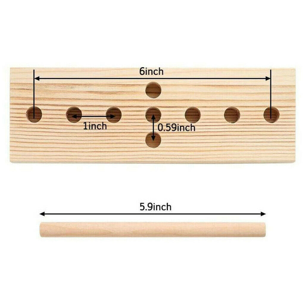 Wooden Ribbon Bow Maker Making Tool Gift Wrapping Christmas New Present