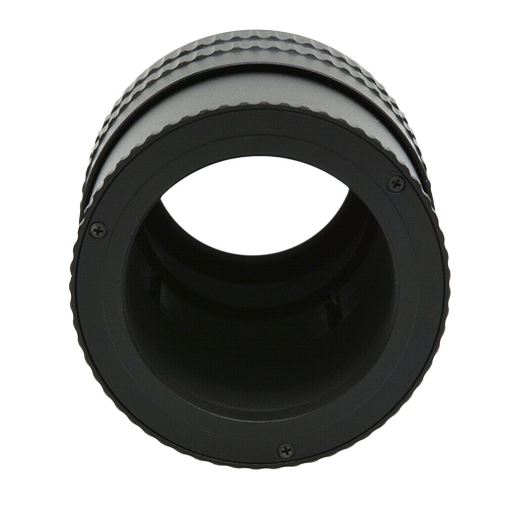 Alloy M42 Adapter Adjustable Focusing Helicoid 36mm-90mm Macro Tube Black
