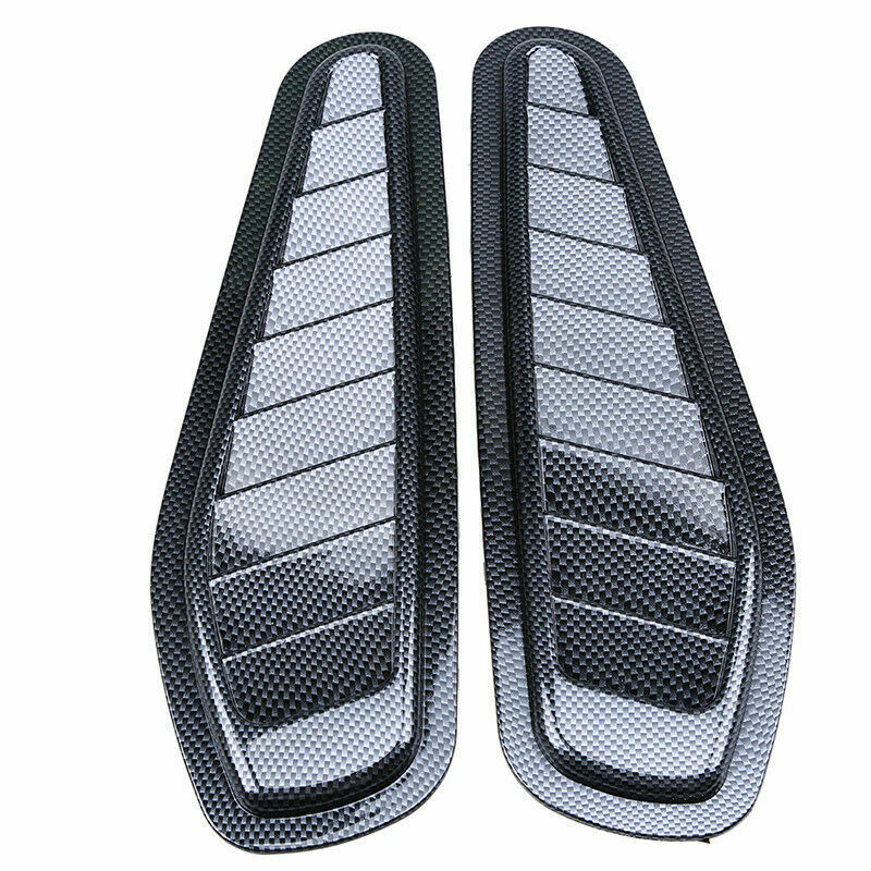 ABS Car Auto Hood Scoop Bonnet Air Decorative Intake Vent Cover Trim Universal