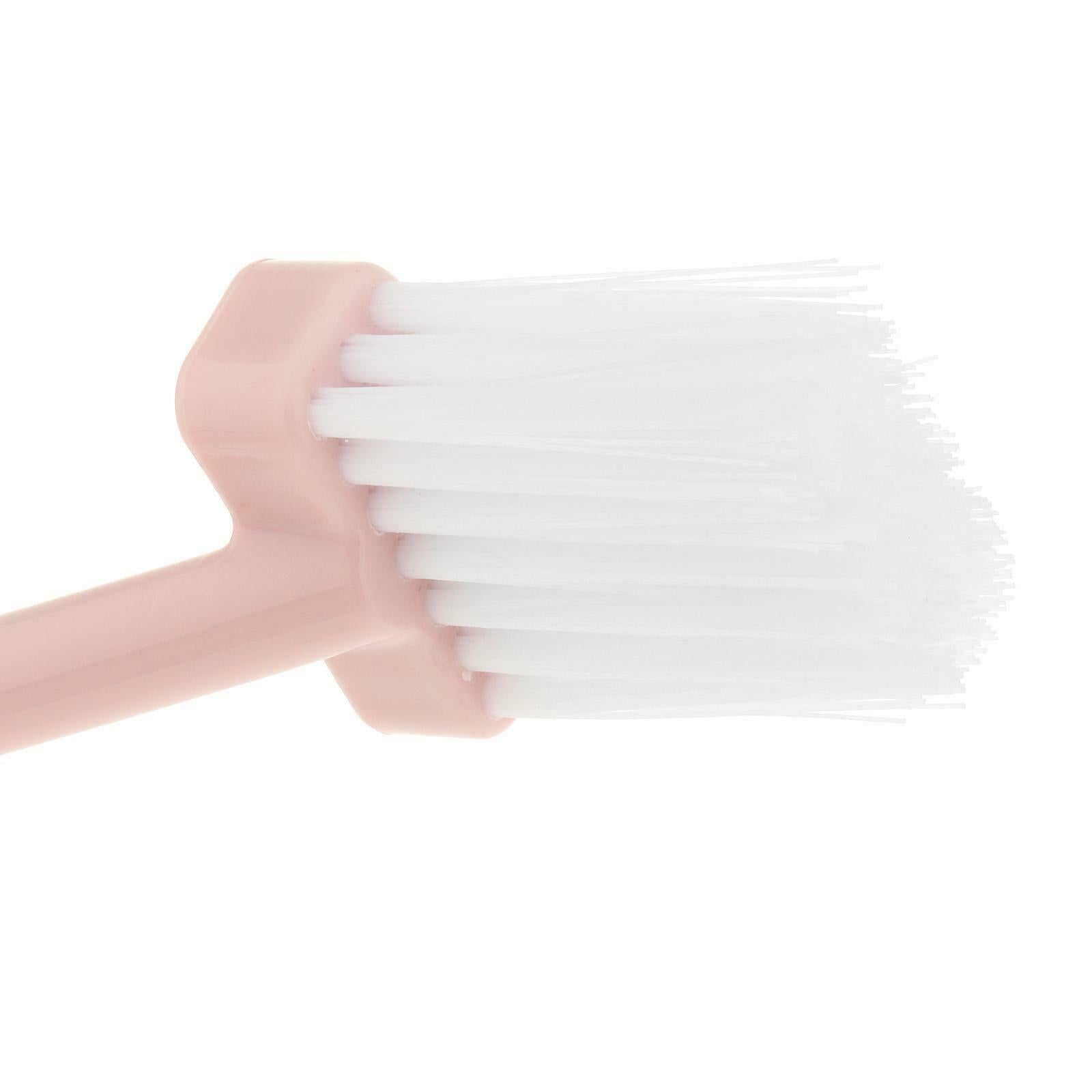 3Pcs Soft Multifunctional Toilet Brush Strong Cleaning Bathroom Accessory