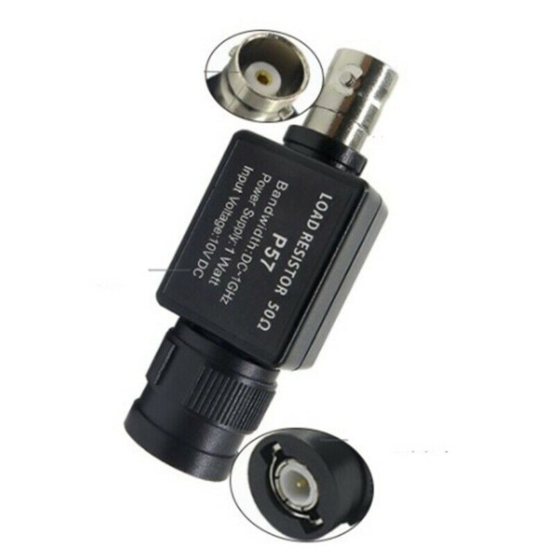 P57 Q9 Adapter 50Ohm Feed Through Terminator BNC Female Seat Connector 50KY P9L4