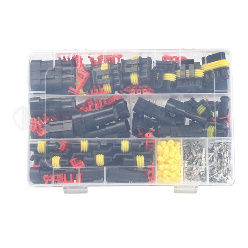 352Kit Car Wire Connector in Box Waterproof Electrical Terminal for Auto Vehicle
