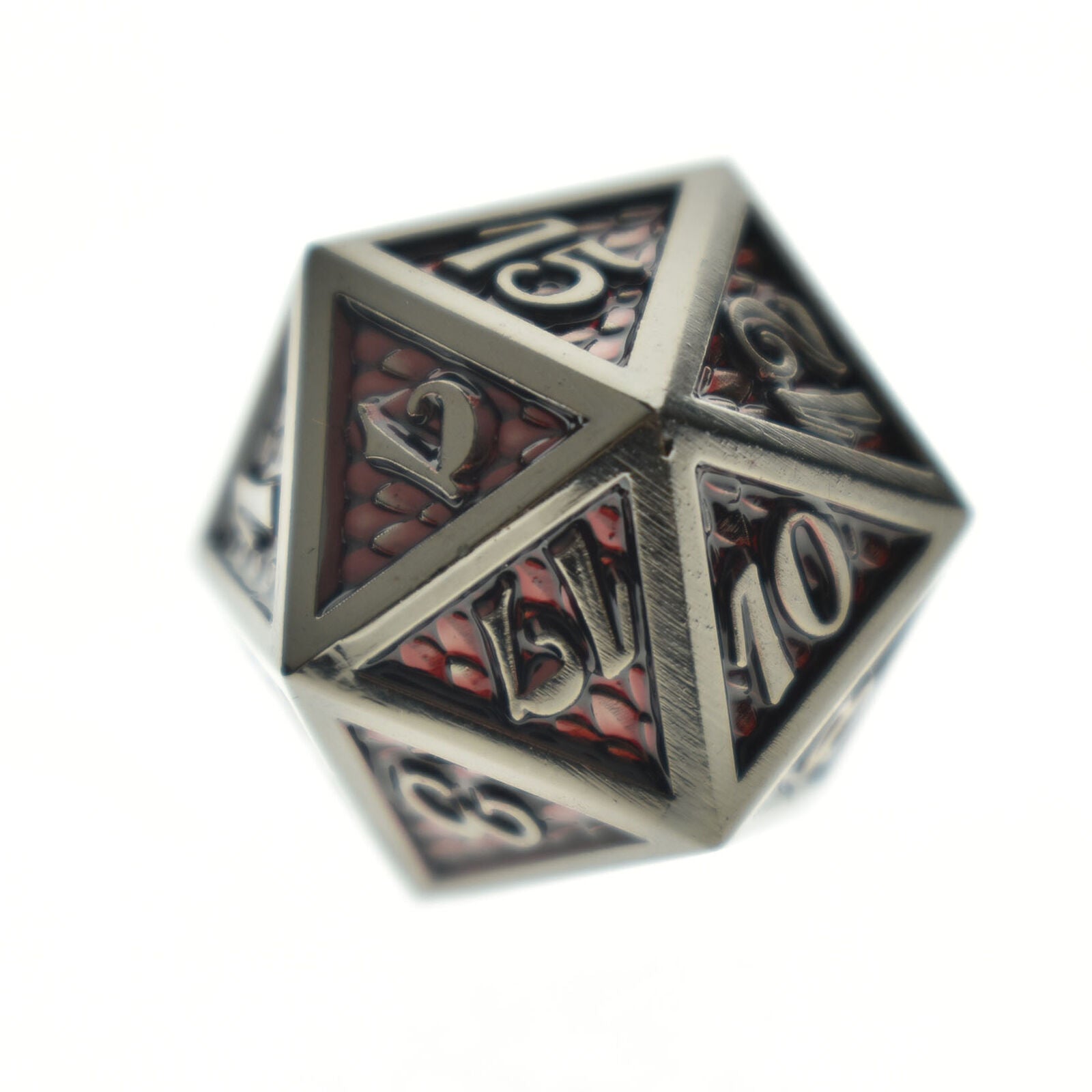 7pcs/set Metal Dice Set For RPG MTG DND Metal Polyhedral Dice Role Playing Games