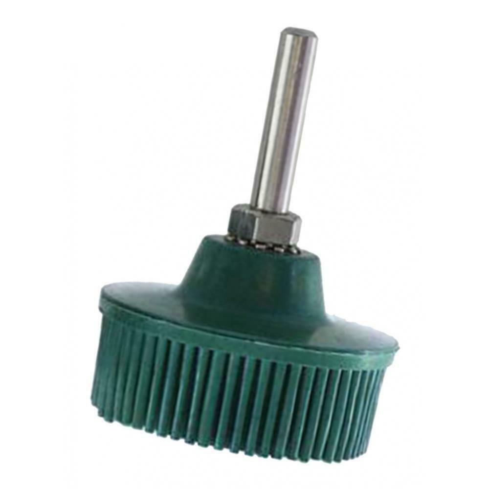 2pcs 1/4 '' Shank Drill  Brush Disc Grinding Wheel Brush Dust Rust Removal